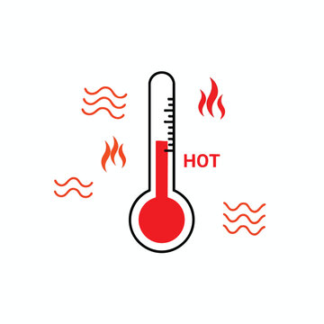 Digital Thermometer Illustration Showcasing Body Temperature Regulation
