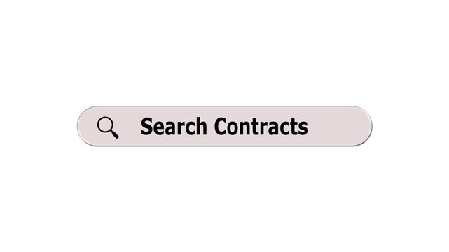 Responsive Search Bar Titles such as search contacts.