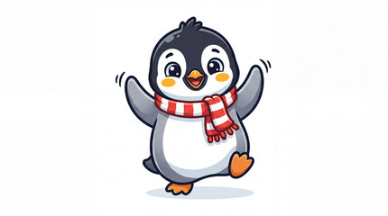 Obraz premium pinguin se hay