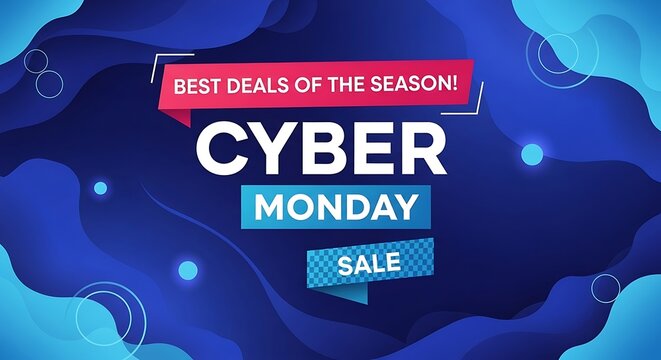 Cyber monday sale promotion best deals of the season limited time offer