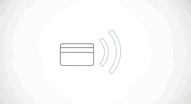 Contactless Payment Credit Card Technology.