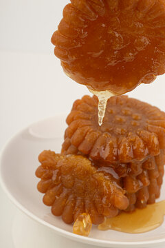 Yakgwa sweets are traditional Korean sweets