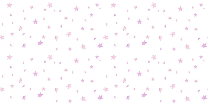 A seamless background with pale pink stars of various sizes cut out