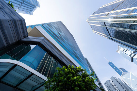 modern office building	
