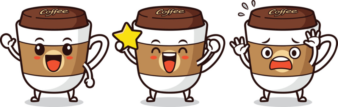 Coffee Character" Images  Browse 886 Stock Photos, Vectors, and Video |  Adobe Stock