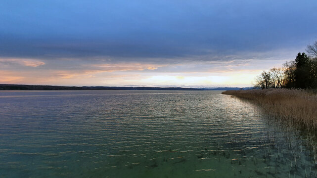 Sunset at Lake Ammersee