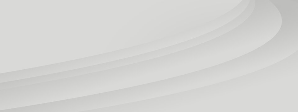 グレーの抽象背景素材、上品でやわらかな波形デザイン