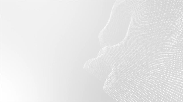 A clean black and white abstract background featuring a soft fabric texture with a detailed macro pattern of winter snow on textile material