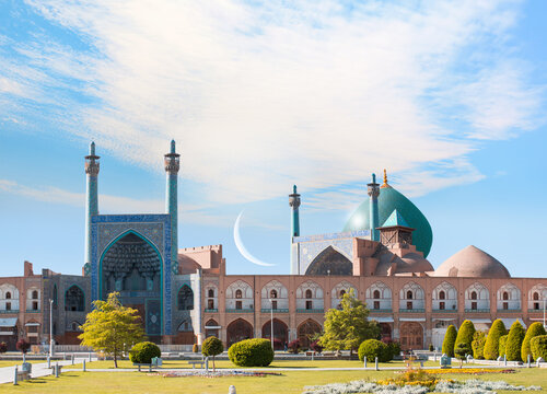 Shah (Imam) Mosque (Jameh Abbasi Mosque), Imam mosque in Naghsh-i Jahan Square - Isfahan, Iran