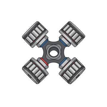 Universal Joint Component, Automotive Driveline Part, Precision Engineering