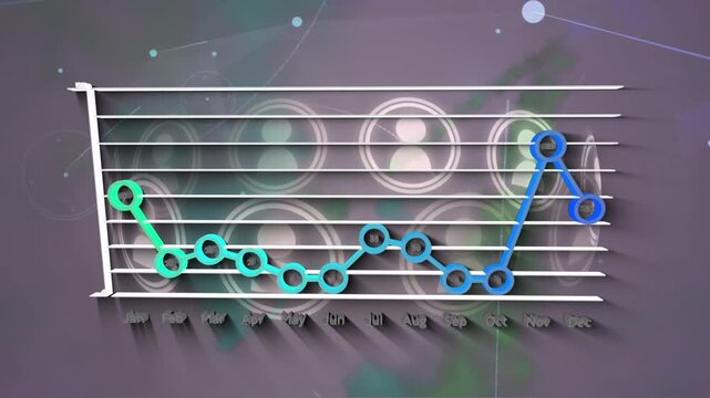 Animation of network of connections over register car model