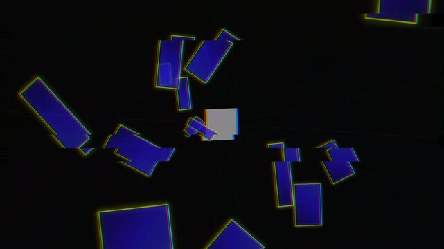 Geometric rectangular square rotating hypnosis psychedelic confusion ADHD