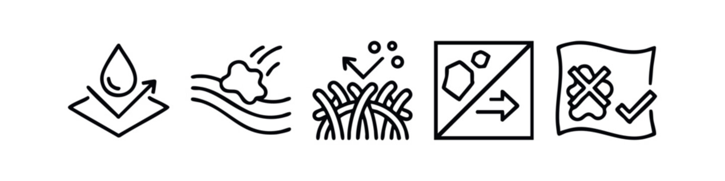 Fabric Properties and Performance Icons