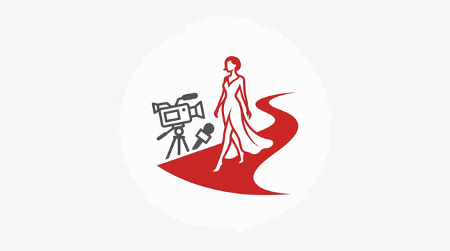 Fashion Show with Media Coverage Icon