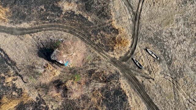 Afyonkarahisar Province, Eber lake dries up due to drought