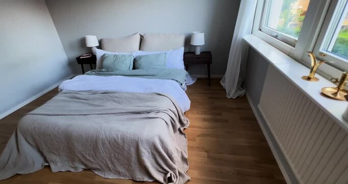bedroom in apartment
