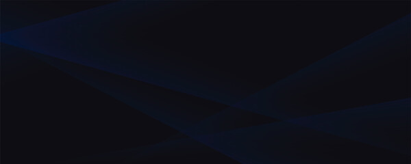 Obraz premium Black dark navy blue silver abstract pattern background. Geometric shape. Line triangle angle fold polygon diamond 3D. Color gradient ombre. Rough grain noise