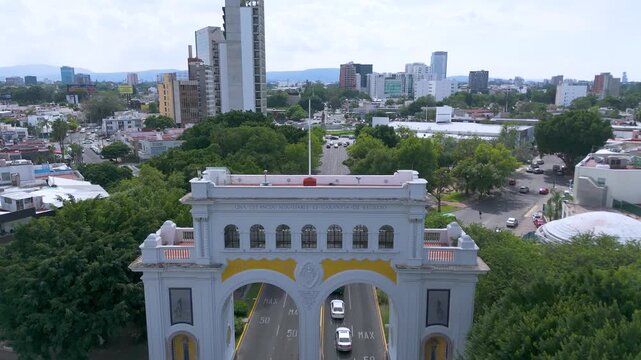 July 29, 2025, Guadalajara, Mexico: The Vallarta Arches, A Grand Entrance to Guadalajara 