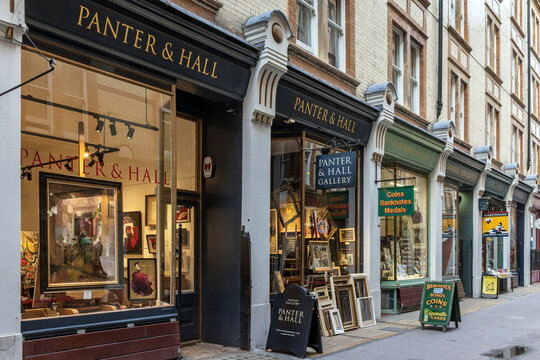 Cecil Court is a charming pedestrian street with Victorian shopfronts in Westminster, London, England