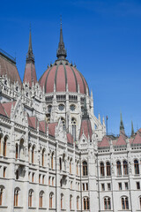 Fototapeta premium Parlamentsgebäude Ungarn, Budapest Országház 