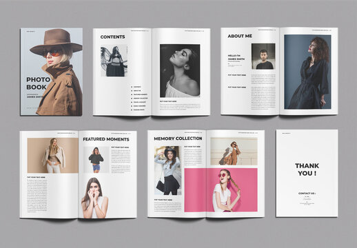 Photo Book Brochure Template