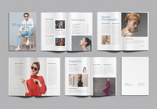 Photoshoot Magazine Design