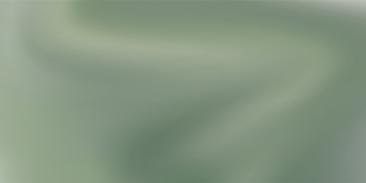 Abstract wavy green background with gradient mesh. Blurred fluid colorful background. Modern design template for web covers, ad banners, posters, brochures etc