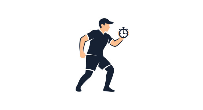 Man in black clothes playing tennis.