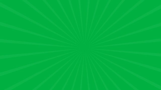 abstract green background with rays