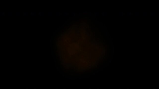 Cinematic Automatic Weapon Muzzle Flash Effect with Smoke