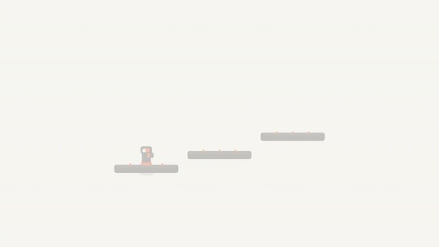 Pixel Game Character Jumping Animation