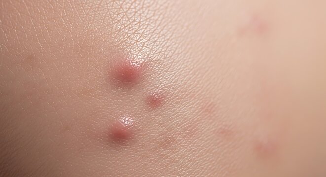 macro photography of real skin with acne, inflamed pimples blackheads and natural texture, soft diffused lighting, highly detailed pores and skin surface, raw unedited beauty, macro realism