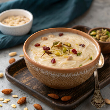 khir or kheer payasam also known as sheer khurma