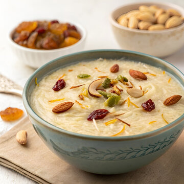khir or kheer payasam also known as sheer khurma