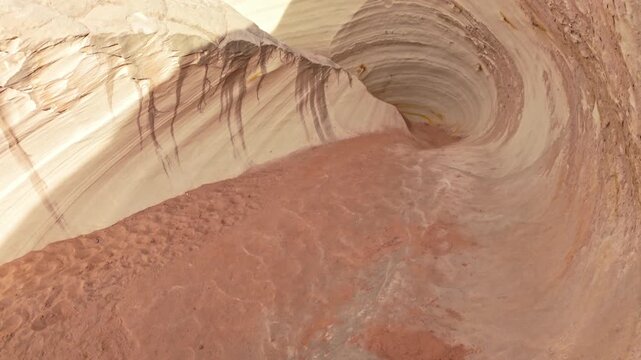 Nautilus Rock Formation in Grand Staircase Escalante National Monument Utah