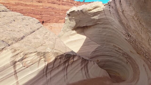 Nautilus Rock Formation in Grand Staircase Escalante National Monument Utah