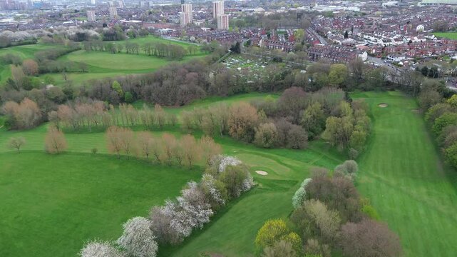 Aerial Golf Course View 3
