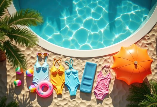 Essential Swimwear for Beach and Pool Water Activities Accessories Essentials Hydration Fun