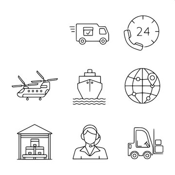 &ldquo;Silhouette icon of a cargo container being hoisted by a crane, bold shapes, modern logistics symbol design.&rdquo;