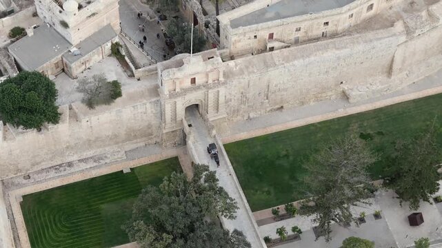 Horse carriage at Mdina Gate