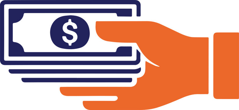 Cash Payment Method vector Icon