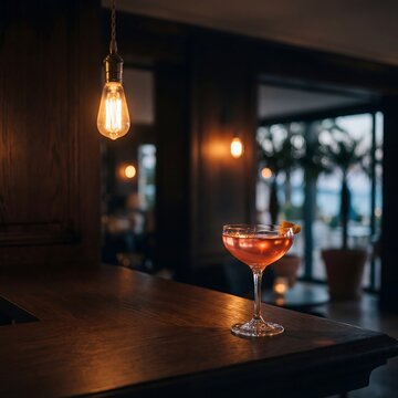 Lucien Gaudin Cocktail in Coupe Glass