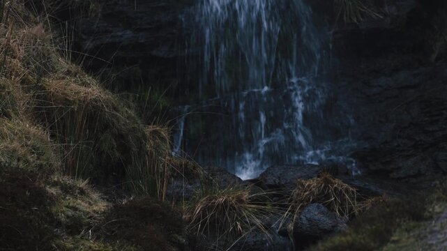 The waterfall in southern Wales