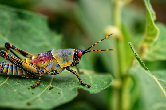 grasshopper on a leaf (Macro)
"Not AI-generated"