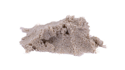 Natural sand mound isolated on transparent background PNG © Free Life Design