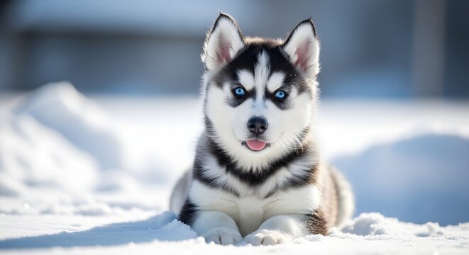 siberian husky puppy