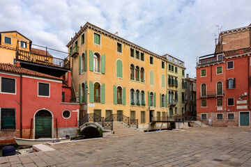 Fototapeta premium Campo San Vidal in Venice, Italy