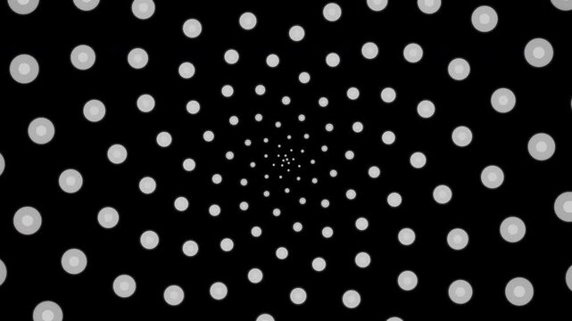 Clean Elegant Fibonacci Tunnel