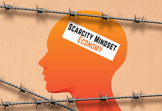 Scarcity mindset economy driving cautious spending and restricted financial decisions