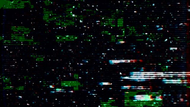 Glitch Retro Overlay